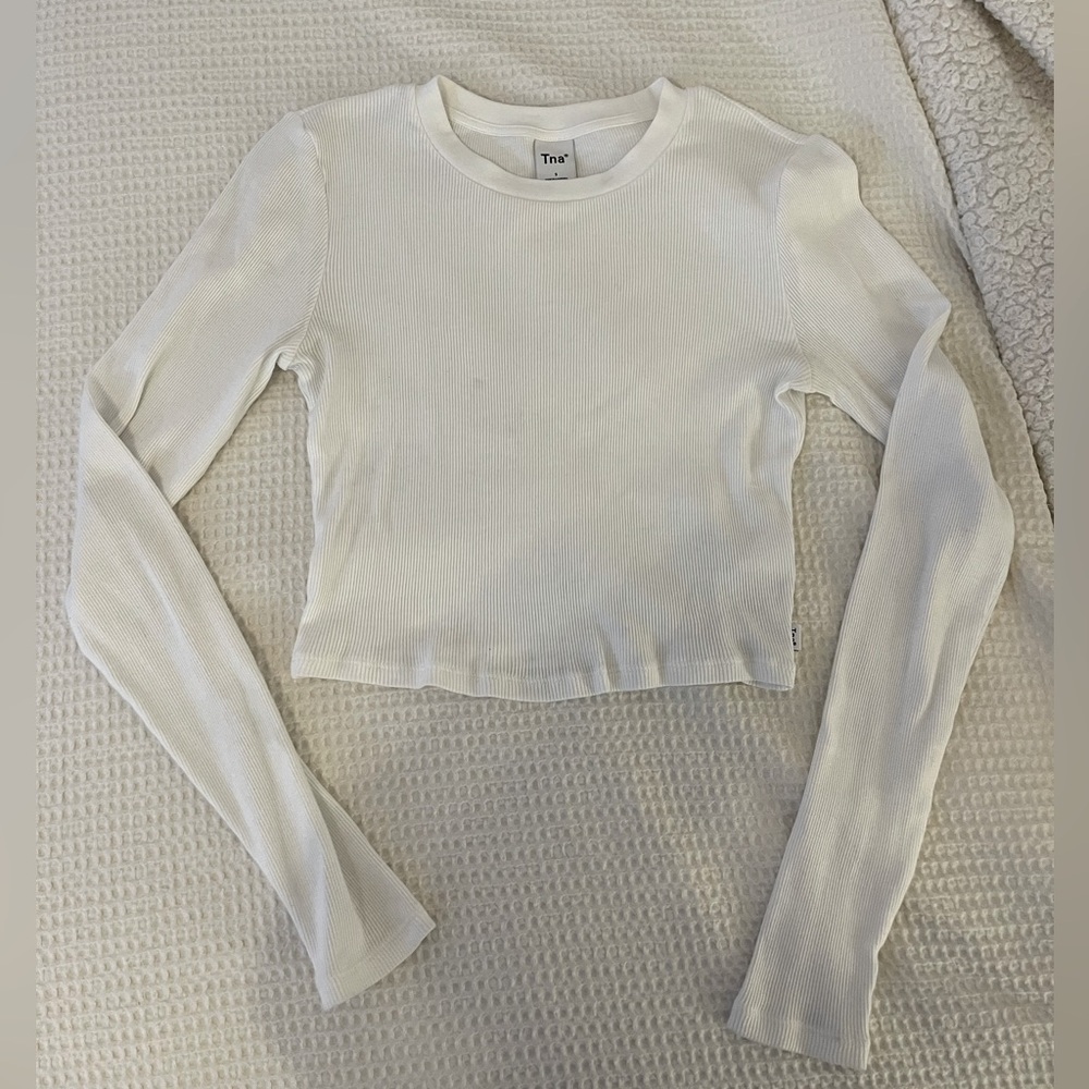 Aritzia TNA Ribbed Long Sleeve